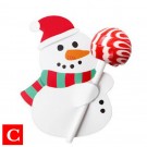 50 x Christmas Party Lollipop Lolly Holder Snowman