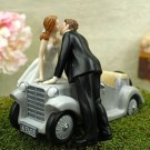 Just Married Couple Wedding Cake Topper 